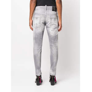 กางเกงยีนส์ของผู้ชายคุณภาพสูงพิมพ์ลายแนวสตรีทใหม่พร้อมผ้านุ่มพรีเมียมปริมาณมาก - Product Image 4