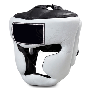 Vente en gros Logo personnalisé cuir PU Kick Boxing Headguard jeune adulte factice tête Gear avec caractéristiques de sécurité - Product Image 6