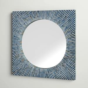 คอลเลกชันที่ดีที่สุดของกระจกเปลือกหอยที่ทันสมัยปรับแต่งขนาดและสีที่หรูหรากรอบร้านเสริมสวยสำหรับตกแต่งบ้าน - Product Image 5