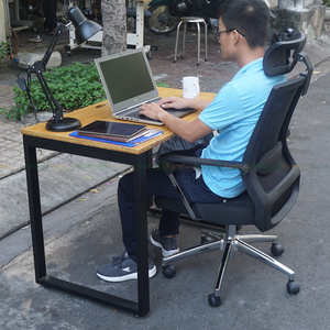 โต๊ะทำงาน/เล่นเกมแบบยืน 100x60 ซม. ขาโลหะ ทนทาน สำหรับใช้ในบ้าน/ออฟฟิศ - Product Image 5