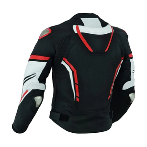 Chaqueta de cuero de calidad superior para motocicleta, chaqueta de moto, protección para jinetes, cuero de moda - Product Image 2