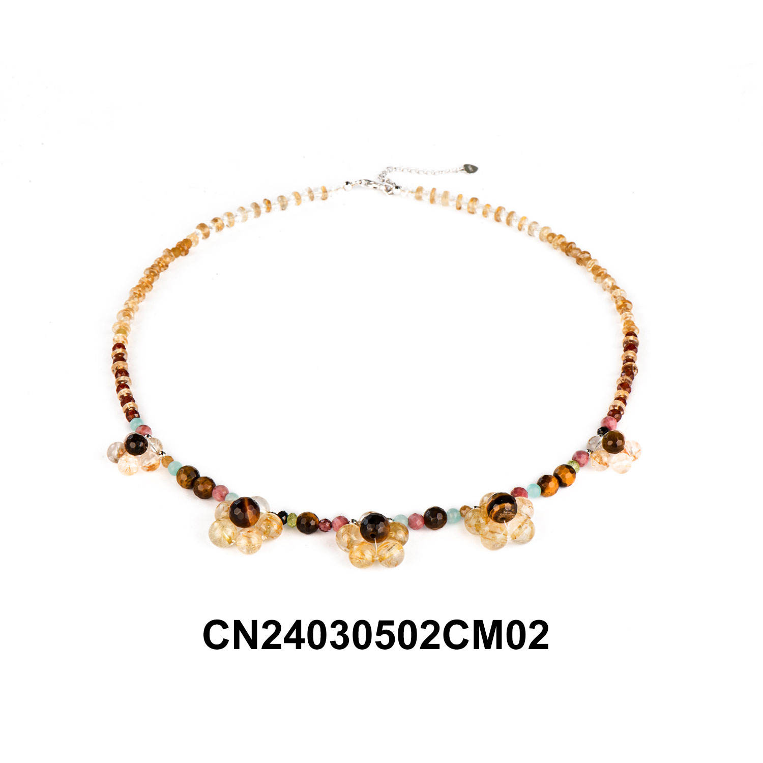 สร้อยคอสีน้ำตาล