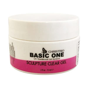 ชุดเจลทำเล็บ CHRISTRIO Scalp Clear LED/UV 14.8 มล. เจลน้ำสำหรับตกแต่งเล็บ DIY พร้อมขวดตัวอย่างฟรี - Product Image 1
