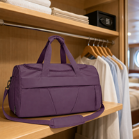Sacs de voyage sportifs en Oxford légers, durables et de grande capacité avec fermeture éclair, sangle réglable unisexe et poignée souple