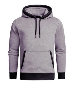 Sudaderas básicas de mezcla de algodón de último estilo para hombre, sudaderas con capucha de tela suave para hombre, sudaderas con capucha de nuevo diseño para hombre, venta en línea - Product Image 4