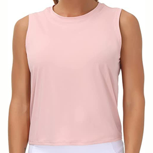 Camiseta sin mangas holgada de la mejor calidad para mujer, ropa informal de talla grande, camiseta sin mangas corta para mujer - Product Image 2