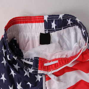 Pantalones cortos de playa de verano para hombre de demanda personalizada de alta calidad, pantalones cortos de natación de surf informales con estampado sólido al por mayor - Product Image 6