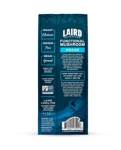 กาแฟบด Laird Superfood Focus Coffee คั่วระดับกลาง ผสมเห็ดเพื่อสุขภาพและสารอะแดปโตเจนจากพืช ขนาด 12 ออนซ์ กระเป๋า - Product Image 6