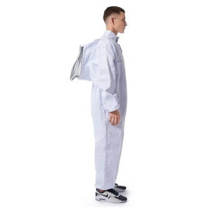 Wholesales <b>Bee</b> Keeping <b>Suit</b> Beekeeper protection with Sheepskin Gloves Beekeeper Hornet <b>Suit</b> for Men and Women - Product Image 5