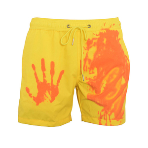 กางเกงขาสั้นผู้ชายผ้าฝ้ายระบายอากาศได้ดีคุณภาพสูง - Product Image 1