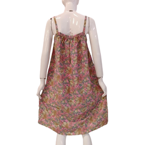 VENTE FLASH !! Robe de nuit d'été sexy pour femmes, sans manches, col carré, longueur genou, en rayonne non tissée, douce, taille élastique par Chrysanta - Product Image 3