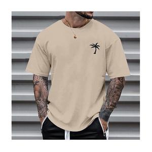 Verano cómodo venta impreso color manga corta cuello redondo 100% algodón camiseta de un solo jersey de Bangladesh precio de fábrica - Product Image 4