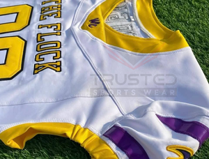 Uniforme de football américain personnalisé de haute qualité, court, respirant, à séchage rapide, concevez vos propres vêtements de sport, y compris les chemises et les hauts - Product Image 5