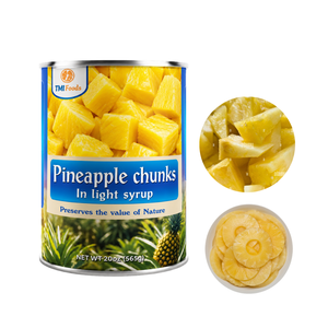 Made In Vietnam Best Selling Deeply Sweet Canned <b>Pineapple</b> Chunks in <b>Light</b> Syrup Customized Packaging - Product Image 1