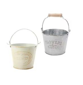 Jardinera galvanizada hecha a mano para decoración de hogar y jardín, decoración de restaurante de Hotel, maceta de Metal de hierro al precio más bajo - Product Image 3