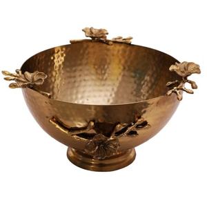 Bol à fruits artisanal en métal, design original, vaisselle décorative, bol à crème glacée, fournisseur d'Inde - Product Image 1