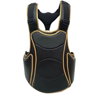 Gardes de poitrine de sparring d'entraînement de boxe sur mesure protège-poitrine de boxe Mma gilet gardes Kickboxing protège-poitrine - Product Image 6