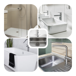 Protezione per scarico in silicone per cucina e bagno 145 x 145 mm. - Product Image 6