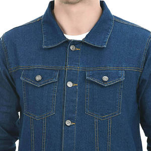 Nuevo diseño, venta al por mayor, logotipo personalizado, alta calidad, hombres, Jeans, chaqueta de mezclilla, chaquetas más vendidas - Product Image 4
