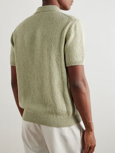 ผู้ผลิตเสื้อโปโลผู้ชายแบบสั่งทำพิเศษ เสื้อโปโลเปล่า ระบายอากาศได้ดี ทรงมาตรฐาน เสื้อโปโลลำลอง - Product Image 3