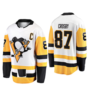 Jersey de hockey sobre hielo con bordado de apliques personalizados al por mayor, ropa deportiva de poliéster 100%, camisetas de hockey para unisex - Product Image 1