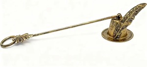 Éteignoir de bougie en métal fabriqué à la main Outil d'extinction de bougie minimaliste moderne parfait pour les amateurs de maison et de bougie - Product Image 2