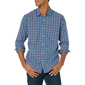 Camisa de vestir para hombre de manga larga ajustada floral de alta calidad al por mayor nueva doble botonadura antiarrugas para negocios formales de primavera - Product Image 6
