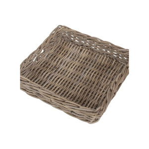 2025 Vintage Look Rattan Bamboo Basket Kitchen Accessories Classic Design Top Quality <b>Fruit</b> <b>Storage</b> Basket in Bulk - Product Image 1