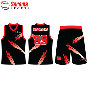 Uniforme unique de basket-ball Jersey Pattern Design Impression numérique par sublimation complète Service OEM de basket-ball, - Product Image 2