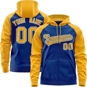 เสื้อฮู้ดแปลกใหม่ที่กำหนดเองสำหรับผู้ชายและผู้หญิง unisex เสื้อกีฬาสวมหัวมีฮู้ดเย็บชื่อโลโก้หมายเลขขายส่ง - Product Image 6