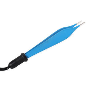 Pince bipolaire en acier inoxydable de qualité chirurgicale couleur personnalisée câble de source d'alimentation manuelle classe II de haute qualité - Product Image 1