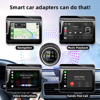 Neueste Universal 3-in-1 Wireless CarPlay Android Auto Magic AI Box mit Touchscreen, Plug & Play, 8G+128GB, 1 Jahr Garantie