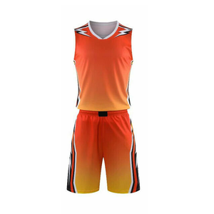 Uniformes de basket-ball vierges à séchage rapide entièrement personnalisés par sublimation maillot de basket-ball réversible vêtements de basket-ball ensembles imprimés de logo personnalisé - Product Image 1