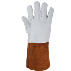 Nouveau 2025 meilleure vente chaleur résistant au feu soudage travail gril gants cuir gants de soudage gants de travail - Product Image 3