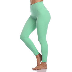 Best Selling Fitness Wear Adult Size Women <b>Leggings</b> <b>Top</b> Quality 100% Cotton Gym Workout Women <b>Leggings</b> - Product Image 1