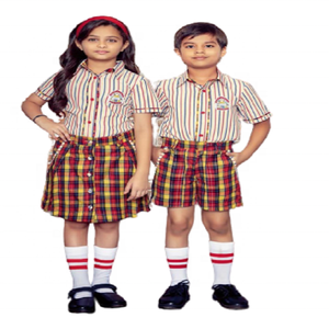 Uniforme Escolar de Manga Corta para Niños con Logotipo Personalizado, Conjunto de Vestido Escolar Personalizable al por Mayor de Fábrica - Product Image 3