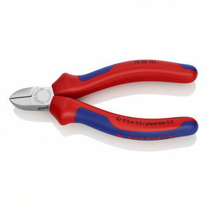 Alicates de Corte Diagonal Knipex para Electromecánica, Cromados, con Empuñaduras Multicomponente - Product Image 2
