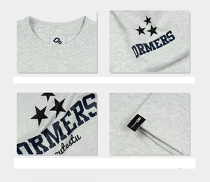 OEM ODM Unisex suelta Boxy algodón 260gsm Camiseta cuello preencogido de talla grande Unisex estilo de gran tamaño para adolescentes hecho Vietnam - Product Image 3