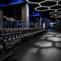 Lámpara de Techo Moderna para Gimnasio y Centro de Fitness, Diseño Estético, Decoración de Iluminación Interior para Estudio de Fitness - 5