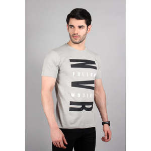 Custom logo Men's CRYOD Casual Graphic Oversize Crew Neck T-Shirt 100% Cotton Jersey Hip Hop Style <b>Printed</b> Features - Product Image 1