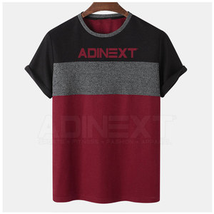 Créez Votre Propre Logo – T-shirts Homme Col Rond en Coton/Fibre de Bambou, Écologiques et Séchage Rapide, pour le Streetwear – Vente en Gros - Product Image 1