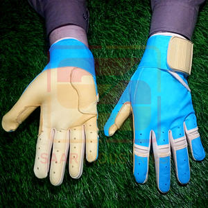 Gants de frappe de baseball en cuir de vache véritable de qualité supérieure, fabriqués sur mesure, 0,8 mm, antidérapants, forte adhérence, professionnels, légers - Product Image 1