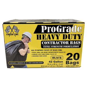 Puncture Resistant Heavy Duty Construction Trash <b>Bags</b> for Building Waste Disposal - Product Image 3