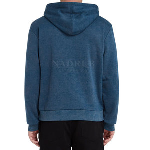 Sudaderas con capucha de efecto Vintage transpirables de secado rápido Logotipo de impresión personalizado Sudaderas con capucha de efecto Vintage básicas de alta calidad - Product Image 2
