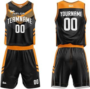 Ensemble de maillots de basket-ball personnalisés, respirants et secs, imprimés, taille plus, maillots de basket-ball perlés, vêtements de basket-ball - Product Image 6