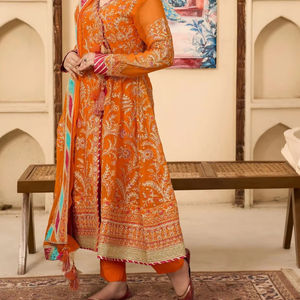 Wholesale Ready to Wear Embroidered Pakistani Salwar Kameez Suit for Women Eid Festival Muslim Ethnic <b>Dress</b> OEM from pakistan - Product Image 1