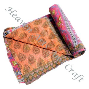 <b>Kantha</b> <b>Quilt</b> Gudari <b>Kantha</b> <b>Quilt</b> Gudari Hot Selling Wholesale Gold Supplier GD2044 Handmade <b>Kantha</b> <b>Quilt</b> Cotton Printed Indian - Product Image 4