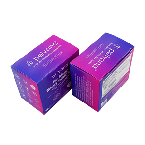 Angelol Desenho personalizado Auto Bloqueio inferior C1S Papel de arte Caixa de papel cosméticos de papelão Embalagem para tiras de teste de <span class=keywords><strong>pH</strong></span> vaginal - Product Image 6