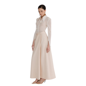 New Design 2024 <b>Women'S</b> <b>Skirts</b> Size S M L 2 Piece <b>Skirt</b> Set Norah Twist <b>Skirt</b> High-Quality Summer Clothes Whiteant Vietnam - Product Image 1