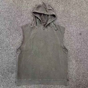 Nuevo 2025, camisetas sin mangas informales sólidas para hombre, chaleco sin mangas para mujer, camisetas deportivas para entrenamiento, gimnasio, camisetas con capucha, camiseta, sudadera - Product Image 6